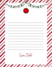 Free Printable Santa Claus Letterhead Templates