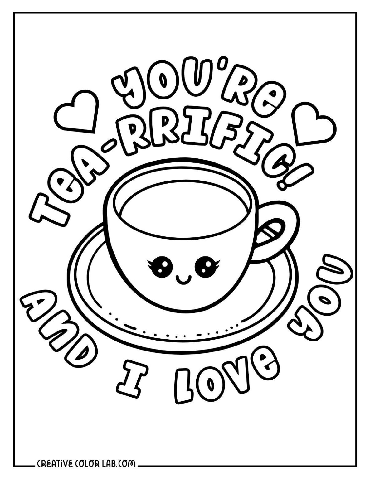 46 I Love You Coloring Pages | Free PDF Printables