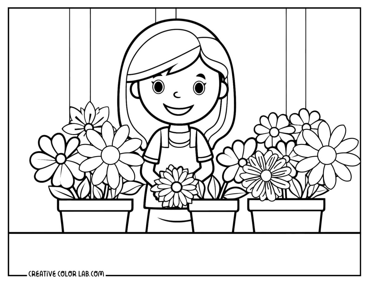 15 Daisy Coloring Pages | Free PDF Printables