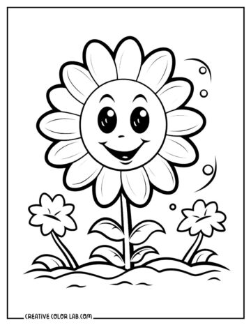 15 Daisy Coloring Pages | Free PDF Printables