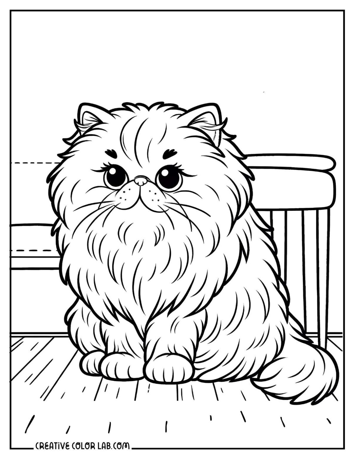 21 Kitten Coloring Pages | Free PDF Printables