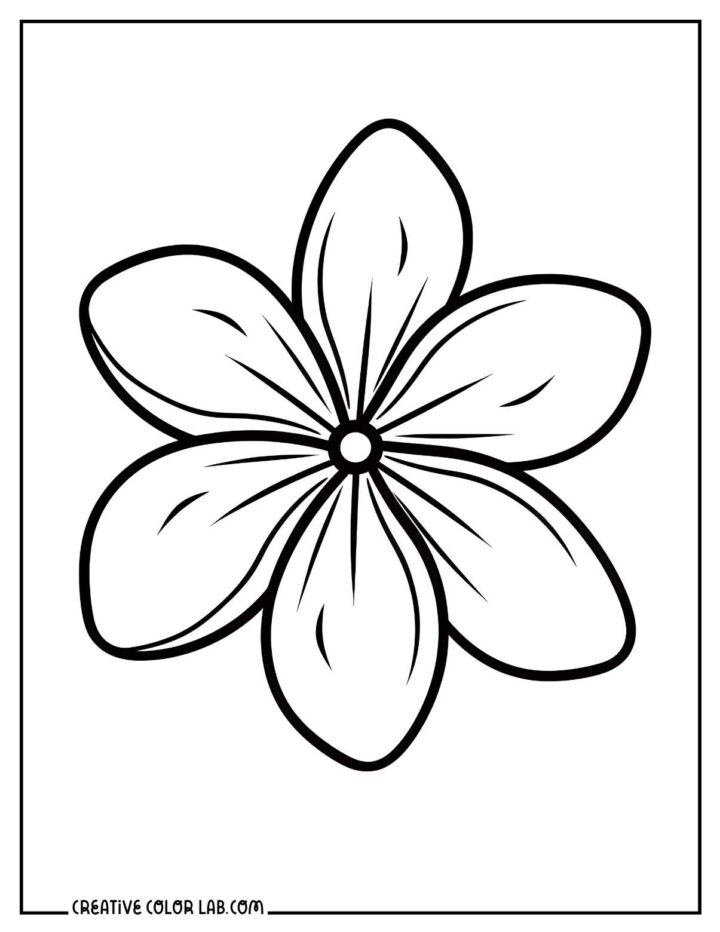 10 Hawaiian Tropical Flower Coloring Pages | Free PDF Printables