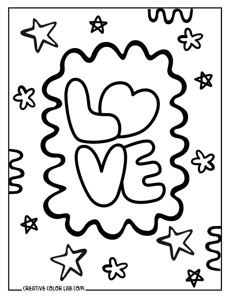 46 I Love You Coloring Pages | Free PDF Printables