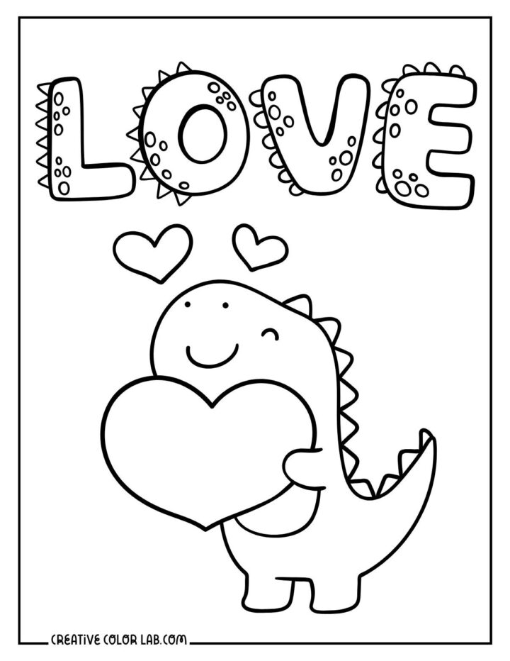 46 I Love You Coloring Pages | Free PDF Printables