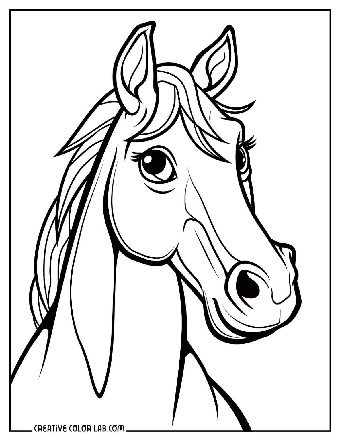 14 Horse Coloring Pages Free PDF Printables 14 Horse Coloring Pages Free PDF Printables