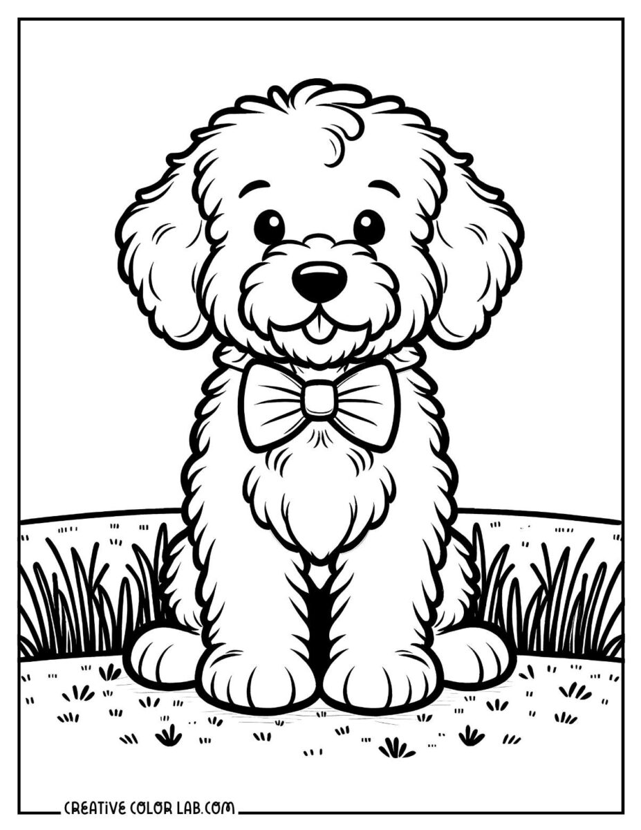 13 Goldendoodle Coloring Pages | Free PDF Printables