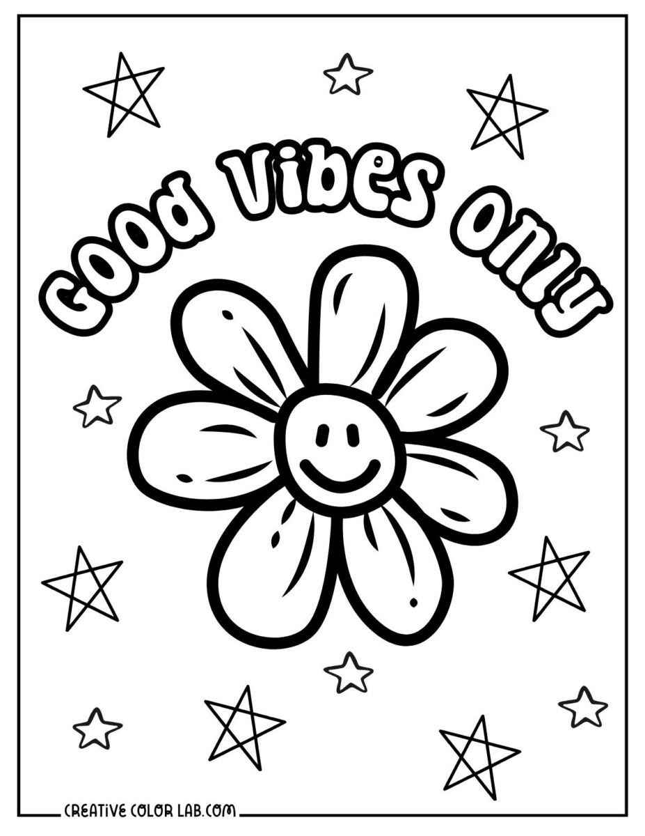 33 Inspirational Quotes Coloring Pages | Positive PDF Printables