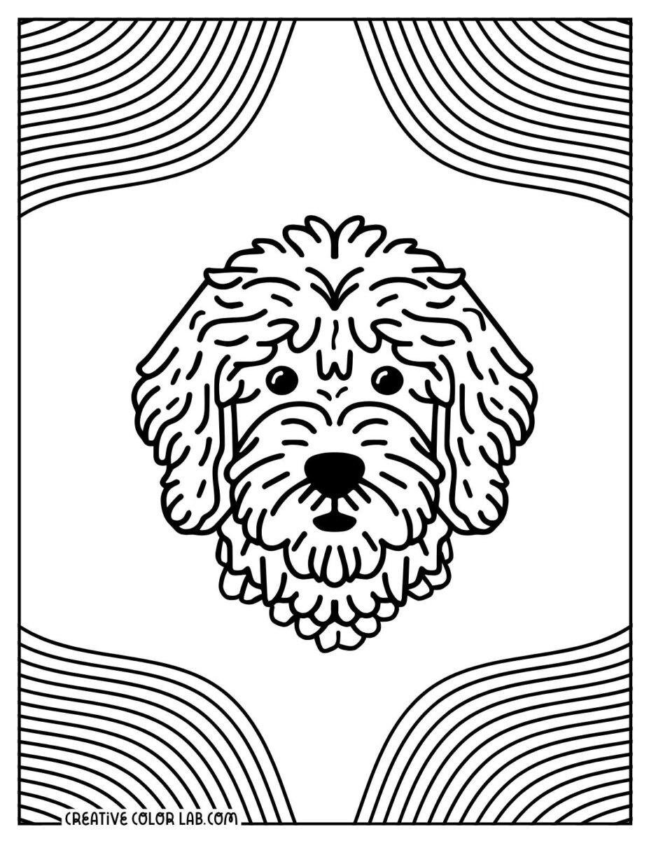 13 Goldendoodle Coloring Pages | Free PDF Printables