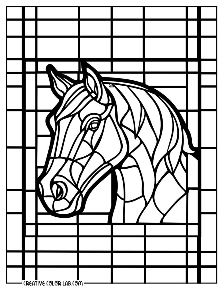 14 Horse Coloring Pages | Free PDF Printables