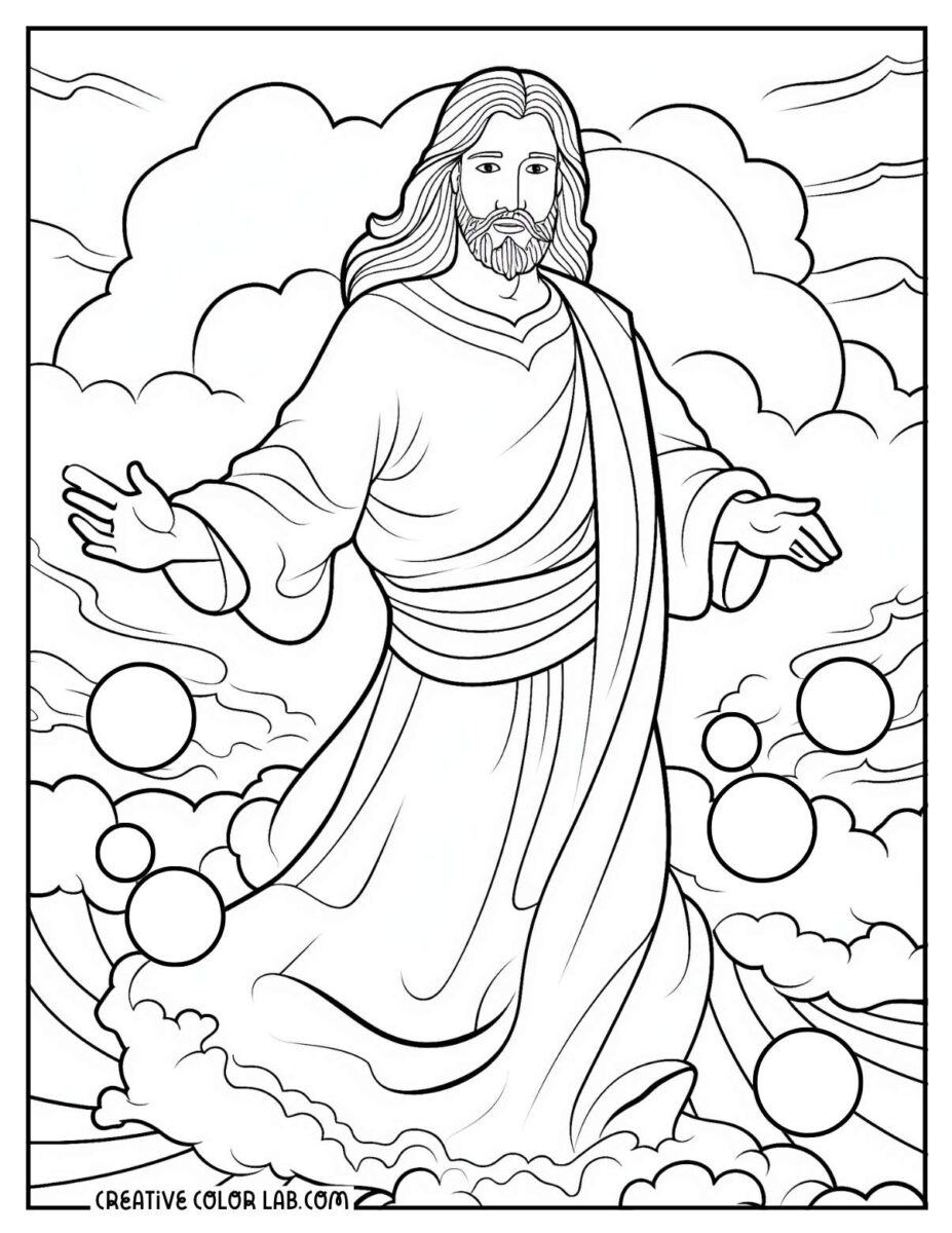 24 Jesus Coloring Pages | Free PDF Printables