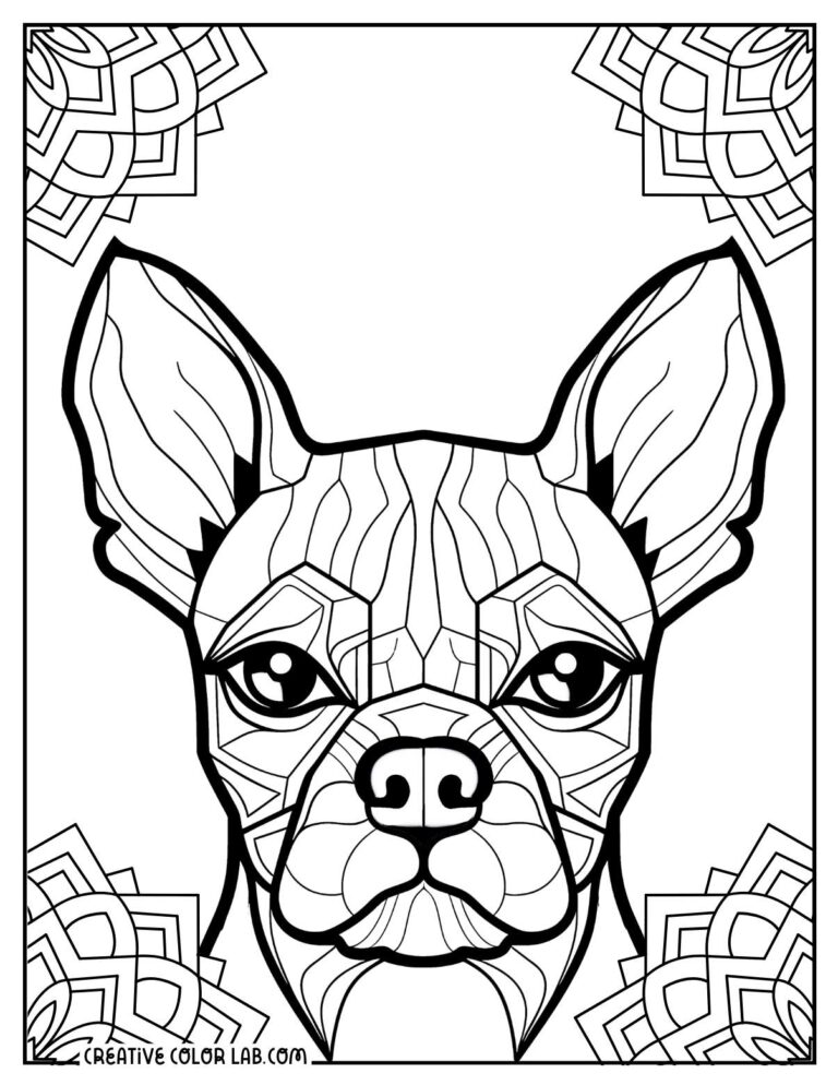 10 Boston Terrier Coloring Pages | Free PDF Printables