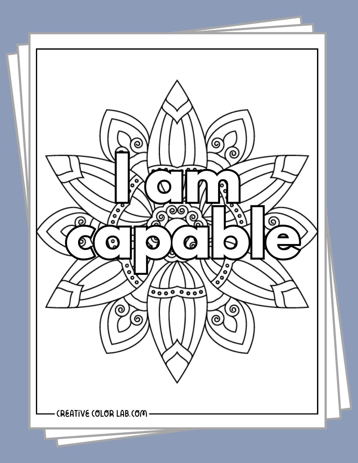Free Printable Positive Affirmation Coloring Pages Fanny Printable Free Printable Positive Affirmation Coloring Pages Fanny Printable