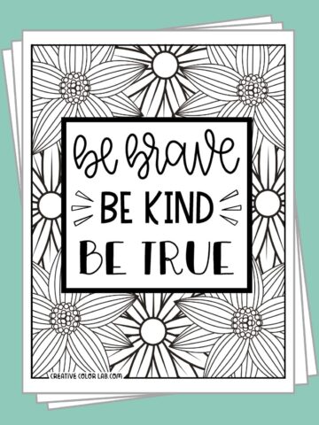 Positive Affirmation Coloring Pages Free Download Affirmation Positive Affirmation Coloring Pages Free Download Affirmation