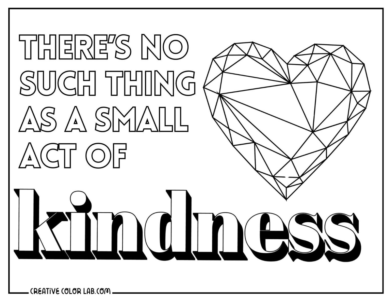 20 Coloring Pages on Kindness | Free PDF Printables