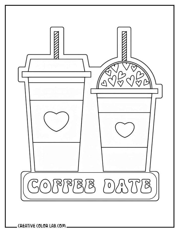 42 Starbucks Coffee and Food Coloring Pages Free PDF Printables 42 Starbucks Coffee and Food Coloring Pages Free PDF Printables