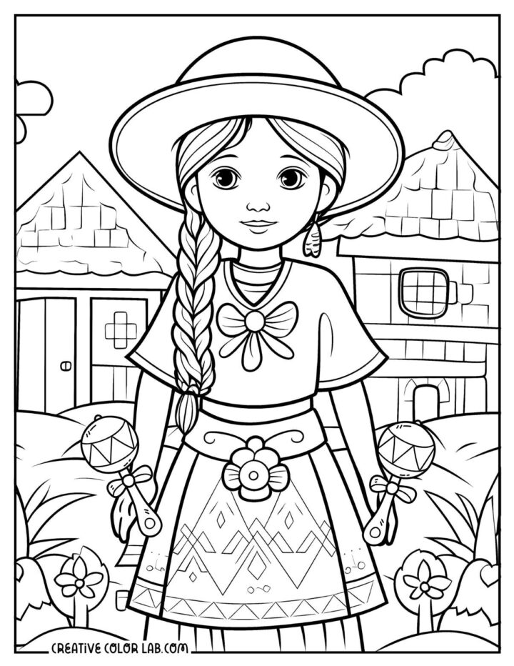 40 Hispanic Heritage Month Coloring Pages | Free PDF Printables