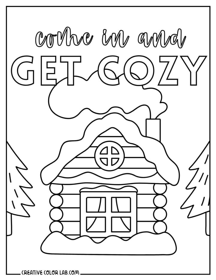 27 Winter Coloring Pages | Free PDF Printables