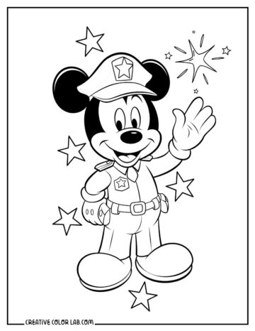 29 Police Coloring Pages | Free PDF Printables