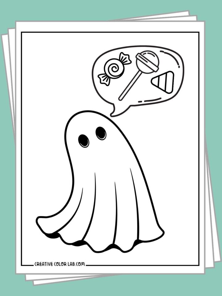 Ghostface Coloring Pages Printables in PDF Format