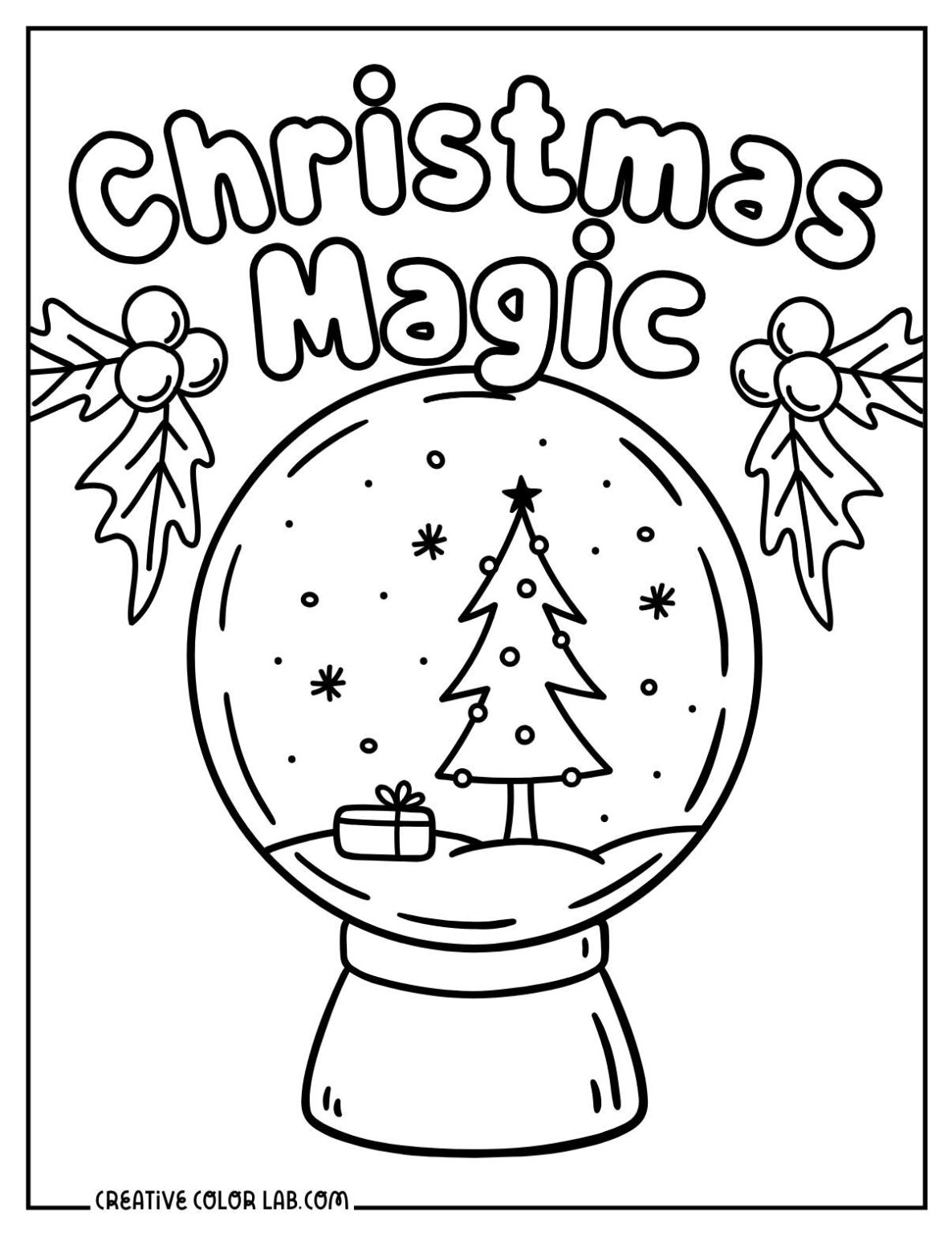43 Christmas Coloring Pages | Free PDF Printables