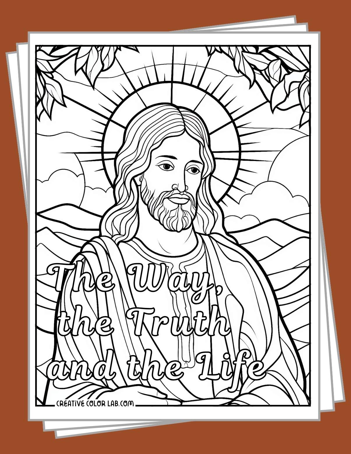 21 catholic coloring page | free pdf printables