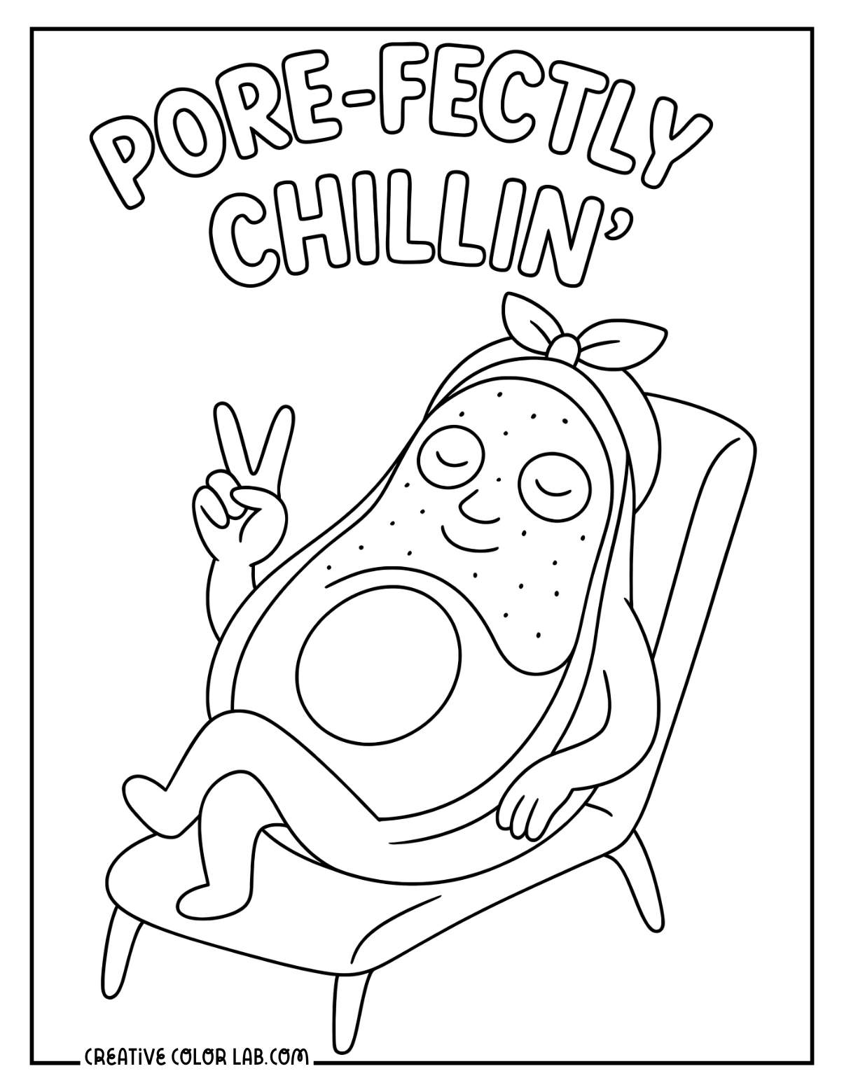Downloadable Skincare Coloring Pages - 7