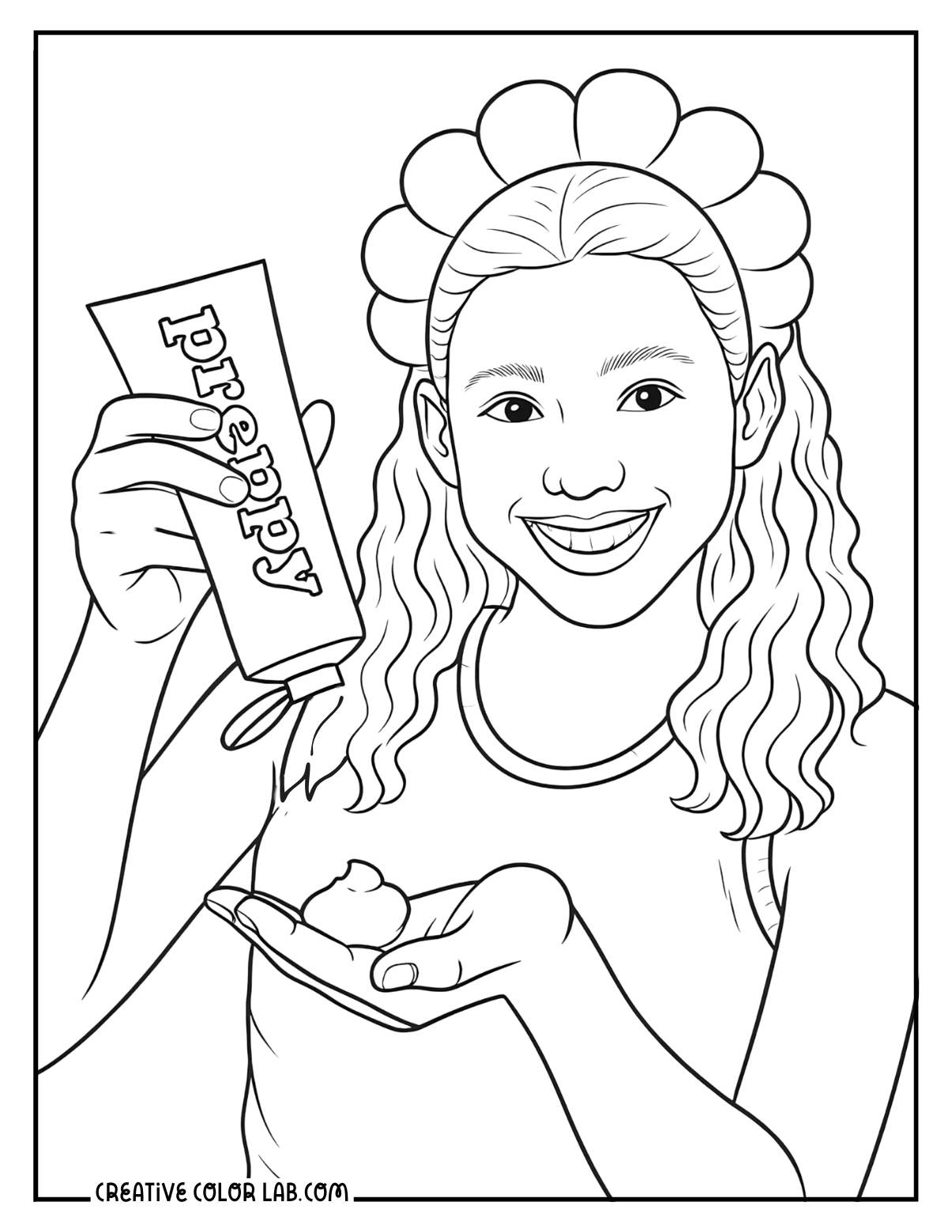 Downloadable Skincare Coloring Pages - 53