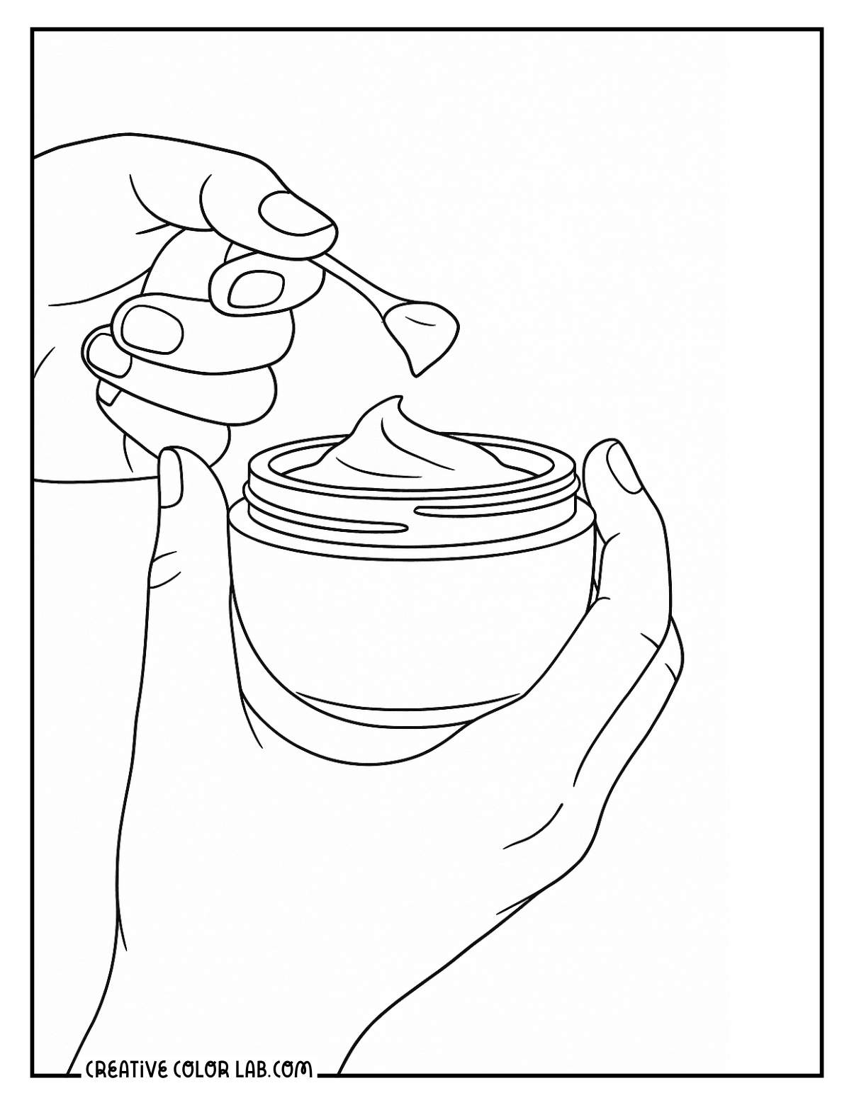 Downloadable Makeup Coloring Pages Free PDFs - 66