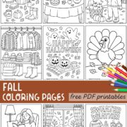 Fall Coloring Pages to Download and Print - 17