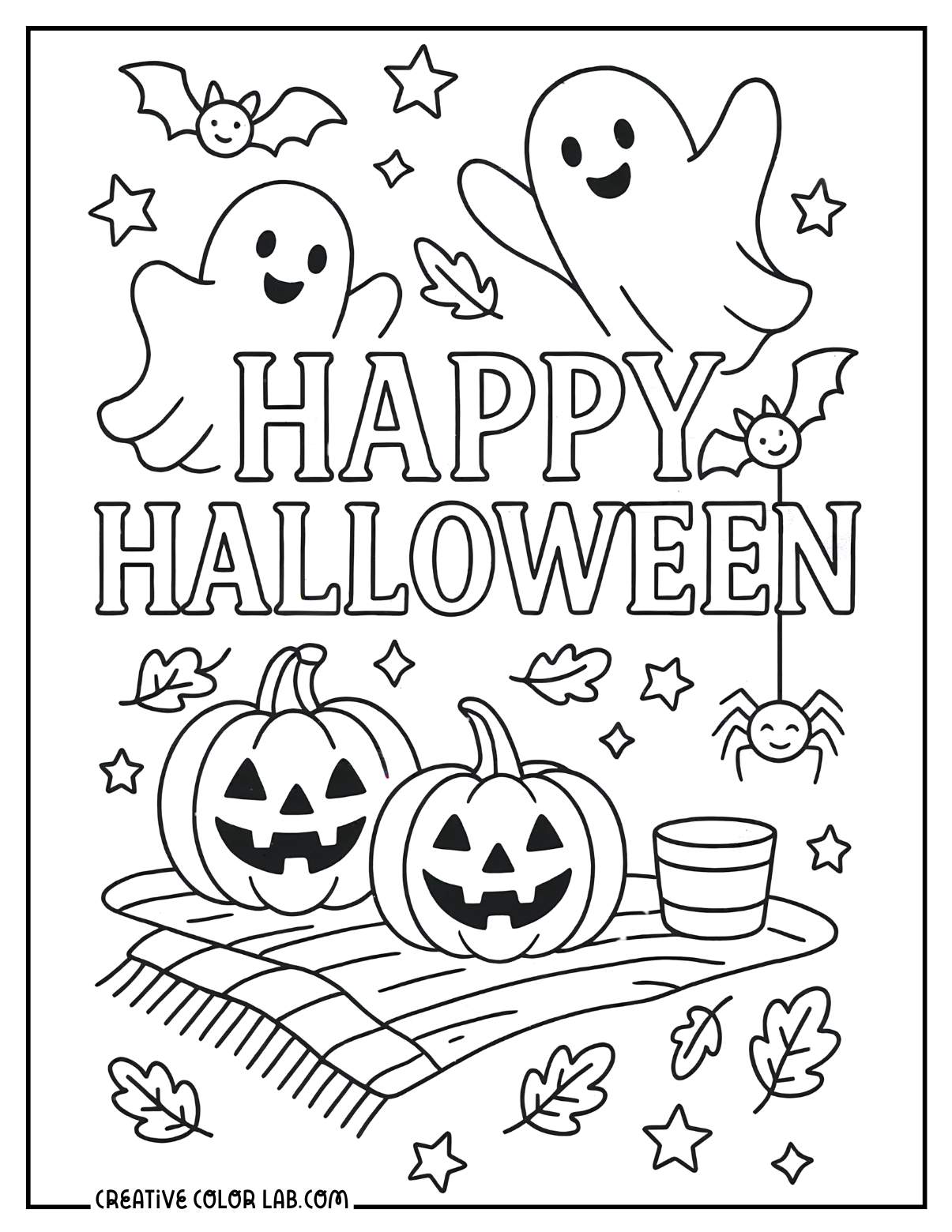 Fall Coloring Pages to Download and Print - 47