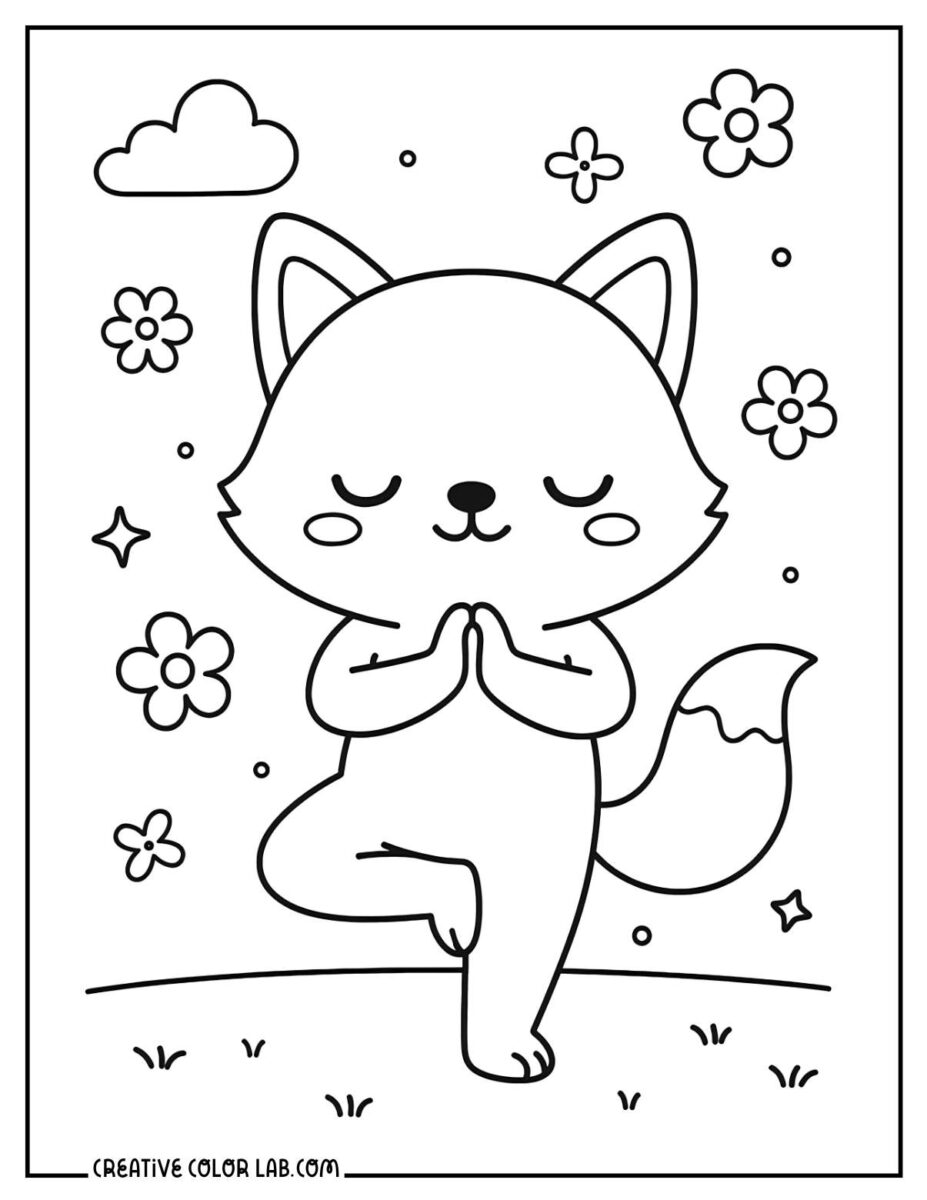 Downloadable Kawaii Coloring Pages | Free PDFs