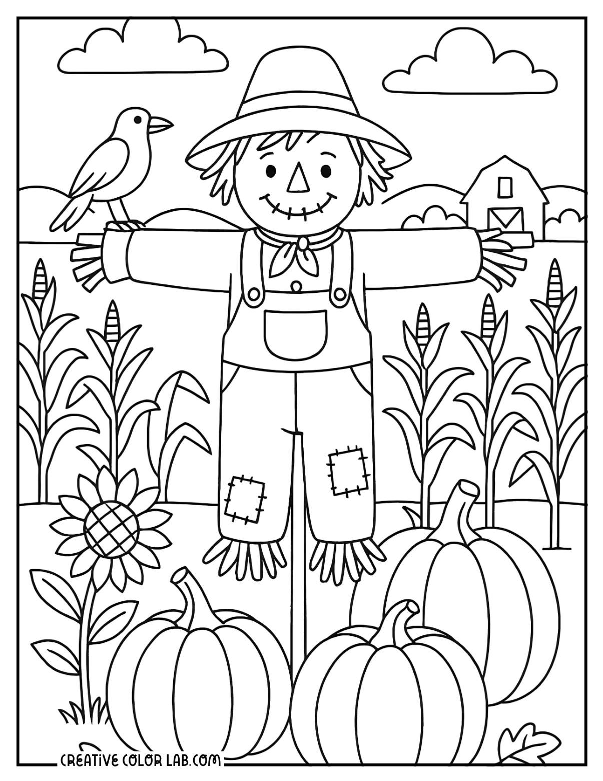 Fall Coloring Pages to Download and Print - 47
