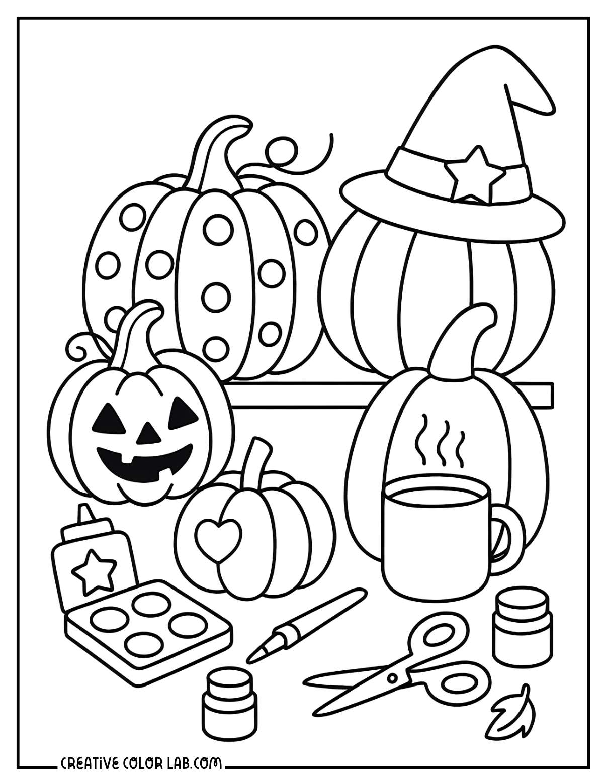 Fall Coloring Pages to Download and Print - 71