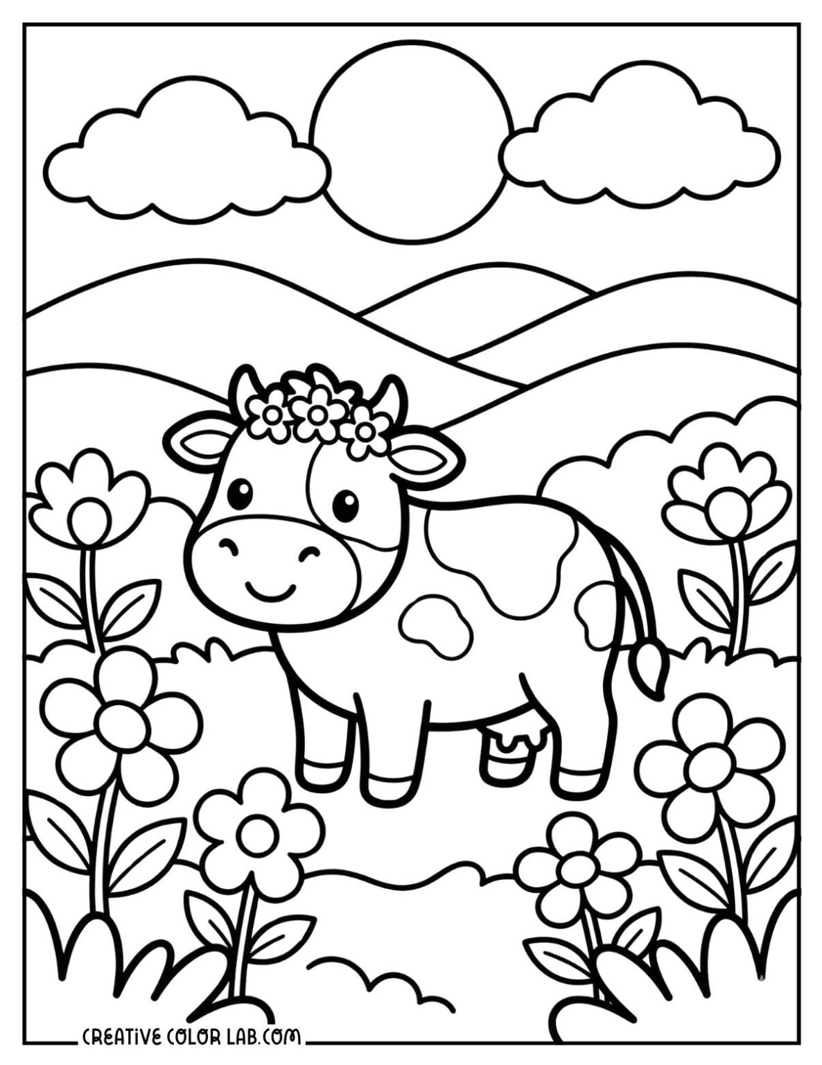 38 Free Printable Spring Coloring Pages